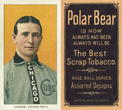 1909 White Borders Polar Bear Chance, Chicago Nat'L #79 Baseball Card