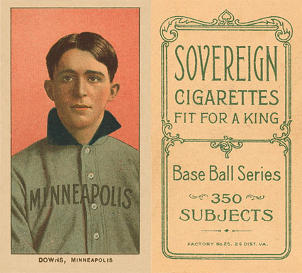 1909 White Borders Sovereign Downs, Minneapolis #146 Baseball Card