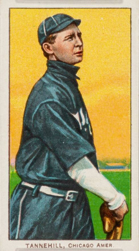 1909 White Borders Sovereign Tannehill, Chicago Amer. #478 Baseball Card