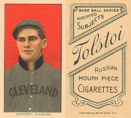 1909 White Borders Tolstoi Easterly, Cleveland #158 Baseball Card