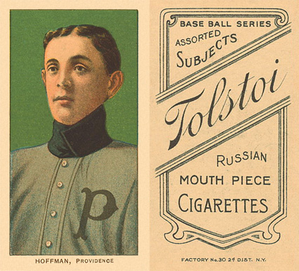 1909 White Borders Tolstoi Hoffman, Povidence #217 Baseball Card
