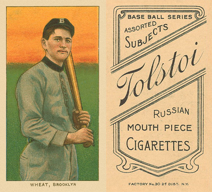 1909 White Borders Tolstoi Wheat, Brooklyn #503 Baseball Card