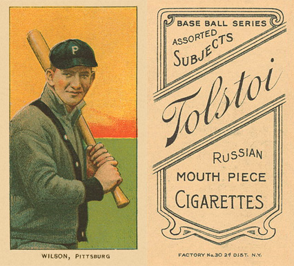1909 White Borders Tolstoi Wilson, Pittsburgh #516 Baseball Card