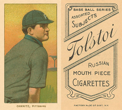 1909 White Borders Tolstoi Camnitz, Pittsburgh #68 Baseball Card
