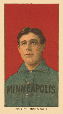 1909 White Borders Ghosts, Miscuts, Proofs, Blank Backs & Oddities Collins, Minneapolis #102 Baseball Card