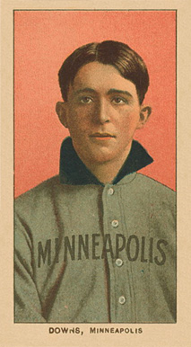 1909 White Borders Ghosts, Miscuts, Proofs, Blank Backs & Oddities Downs, Minneapolis #146 Baseball Card
