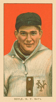 1909 White Borders Ghosts, Miscuts, Proofs, Blank Backs & Oddities Doyle, N.Y. Nat'L #149 Baseball Card