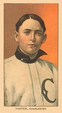 1909 White Borders Ghosts, Miscuts, Proofs, Blank Backs & Oddities Foster, Charleston #178 Baseball Card