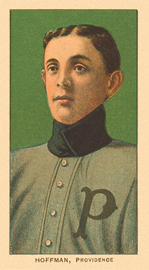 1909 White Borders Ghosts, Miscuts, Proofs, Blank Backs & Oddities Hoffman, Povidence #217 Baseball Card