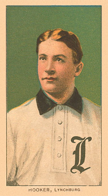 1909 White Borders Ghosts, Miscuts, Proofs, Blank Backs & Oddities Hooker, Lynchburg #219 Baseball Card