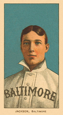 1909 White Borders Ghosts, Miscuts, Proofs, Blank Backs & Oddities Jackson, Baltimore #231 Baseball Card