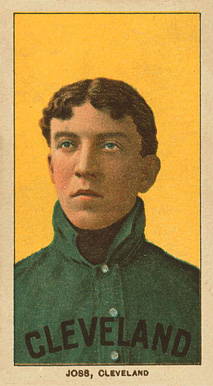 1909 White Borders Ghosts, Miscuts, Proofs, Blank Backs & Oddities Joss, Cleveland #245 Baseball Card