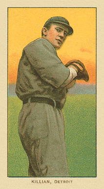 1909 White Borders Ghosts, Miscuts, Proofs, Blank Backs & Oddities Killian, Detroit #251 Baseball Card