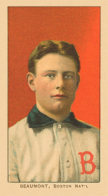 1909 White Borders Ghosts, Miscuts, Proofs, Blank Backs & Oddities Beaumont, Boston Nat'l #26 Baseball Card