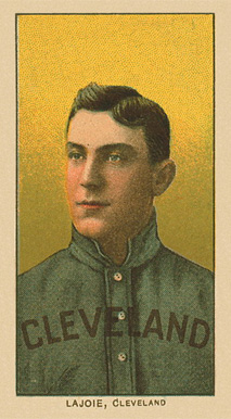1909 White Borders Ghosts, Miscuts, Proofs, Blank Backs & Oddities Lajoie, CLeveland #269 Baseball Card