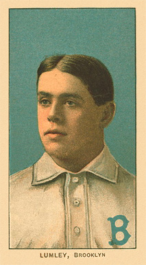 1909 White Borders Ghosts, Miscuts, Proofs, Blank Backs & Oddities Lumley, Brooklyn #291 Baseball Card