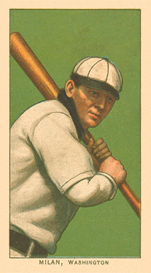 1909 White Borders Ghosts, Miscuts, Proofs, Blank Backs & Oddities Milan, Washington #334 Baseball Card