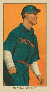 1909 White Borders Ghosts, Miscuts, Proofs, Blank Backs & Oddities Mowrey,Cincinnati #345 Baseball Card