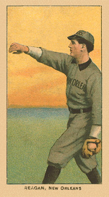 1909 White Borders Ghosts, Miscuts, Proofs, Blank Backs & Oddities Reagan, New Orleans #405 Baseball Card