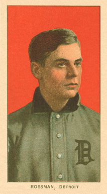 1909 White Borders Ghosts, Miscuts, Proofs, Blank Backs & Oddities Rossman, Detroit #415 Baseball Card