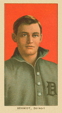1909 White Borders Ghosts, Miscuts, Proofs, Blank Backs & Oddities Schmidt, Detroit #427 Baseball Card