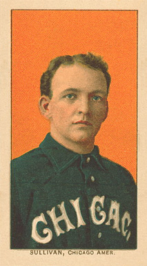 1909 White Borders Ghosts, Miscuts, Proofs, Blank Backs & Oddities Sullivan, Chicago Amer. #472 Baseball Card