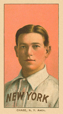 1909 White Borders Ghosts, Miscuts, Proofs, Blank Backs & Oddities Chase, N.Y. Amer. #84 Baseball Card