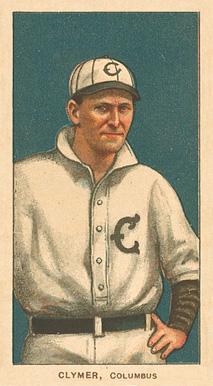 1909 White Borders Ghosts, Miscuts, Proofs, Blank Backs & Oddities Clymer, Columbus #94 Baseball Card