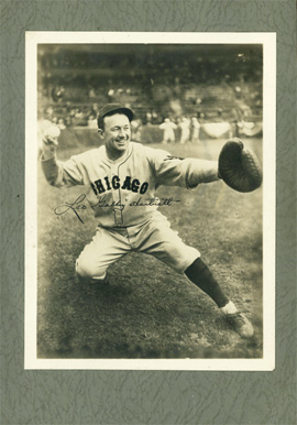 1930 Blue Ribbon Malt Chicago Cubs Hand Cut Gabby Hartnett # Baseball Card