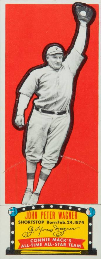 1951 Topps Connie Mack's All-Stars Honus Wagner # Baseball Card