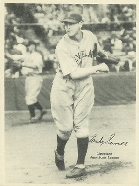 1929 Kashin Publications Luke Sewell # Baseball Card