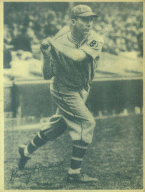 1929 Kashin Publications Harvey Hendrick #37 Baseball Card