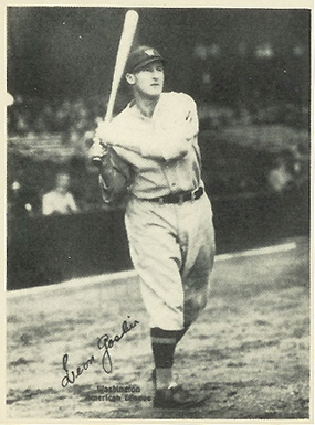 1929 Kashin Publications Leon Goslin #30 Baseball Card