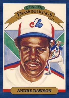 1986 Donruss Super Diamond Kings Andre Dawson #25 Baseball Card