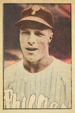1952 Berk Ross Richie Ashburn # Baseball Card
