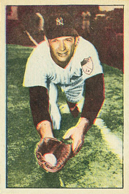 1952 Berk Ross Joe Collins # Baseball Card