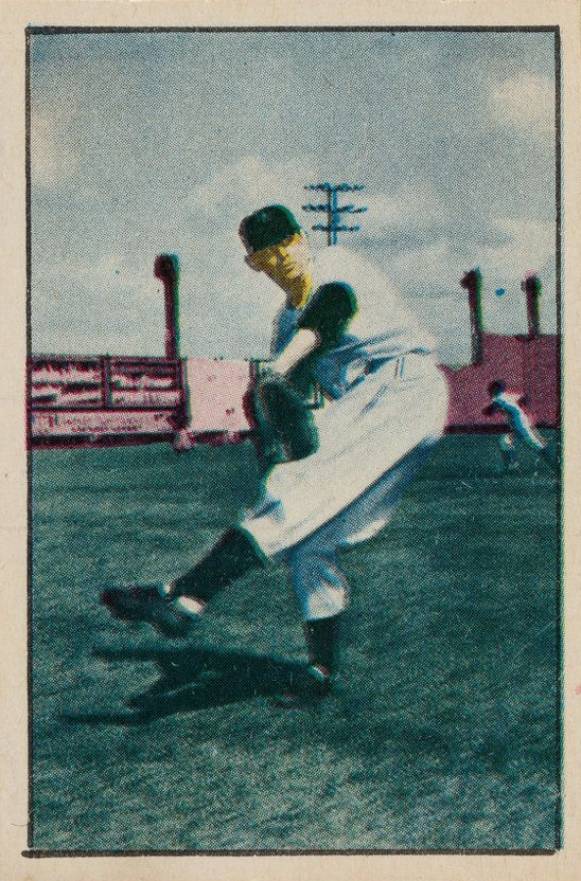 1952 Berk Ross Clint Hartung # Baseball Card