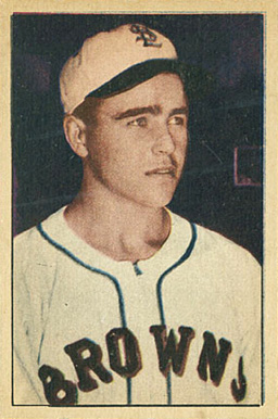 1952 Berk Ross Ned Garver # Baseball Card