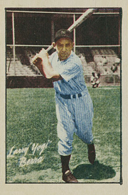 1952 Berk Ross Yogi Berra # Baseball Card