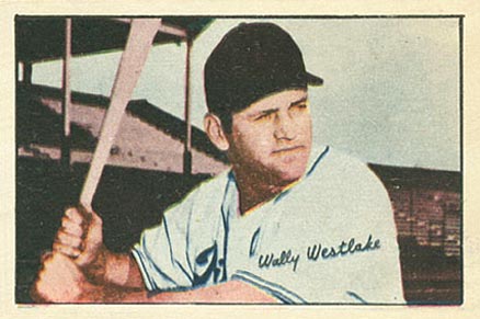 1952 Berk Ross Weldon Westlake #68 Baseball Card