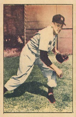 1952 Berk Ross Tom Morgan # Baseball Card