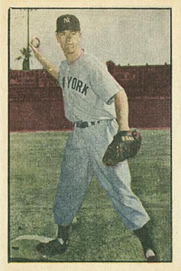 1952 Berk Ross Gil McDougald # Baseball Card