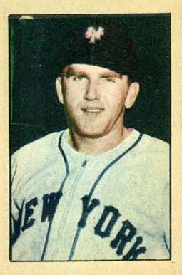 1952 Berk Ross Dave Koslo # Baseball Card