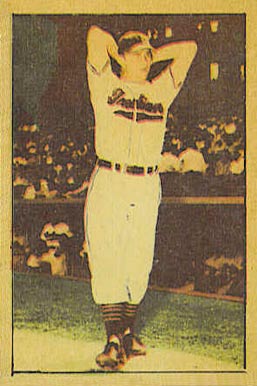 1952 Berk Ross Bob Lemon # Baseball Card
