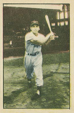1952 Berk Ross Gil Hodges #24 Baseball Card