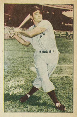 1952 Berk Ross Ferris Fain # Baseball Card