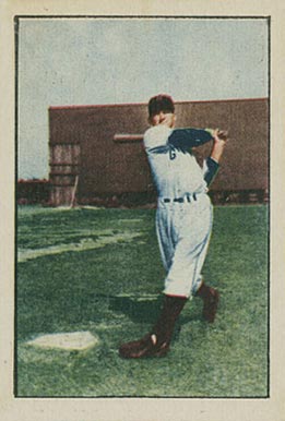 1952 Berk Ross Alvin Dark # Baseball Card