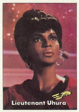 1976 Star Trek Lietenant Uhura #6 Non-Sports Card