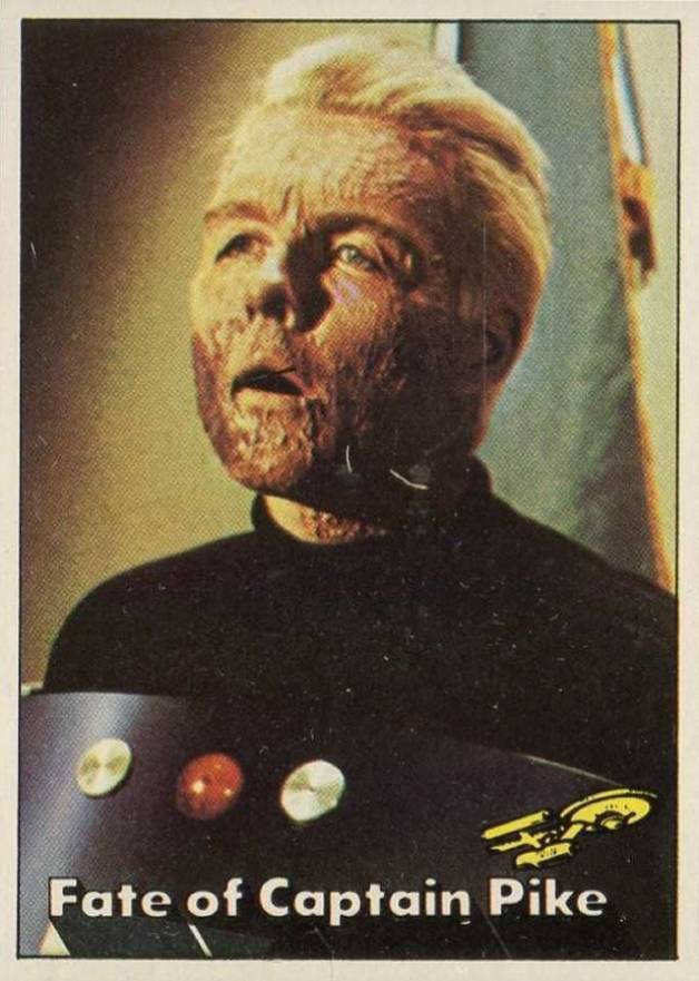 1976 Star Trek Fate of Captain Pike #50 Non-Sports Card