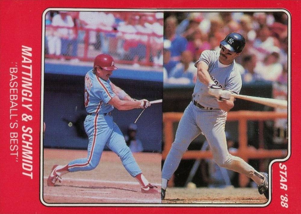 1988 Star Mattingly/Schmidt Mattingly/Schmidt #1 Baseball Card